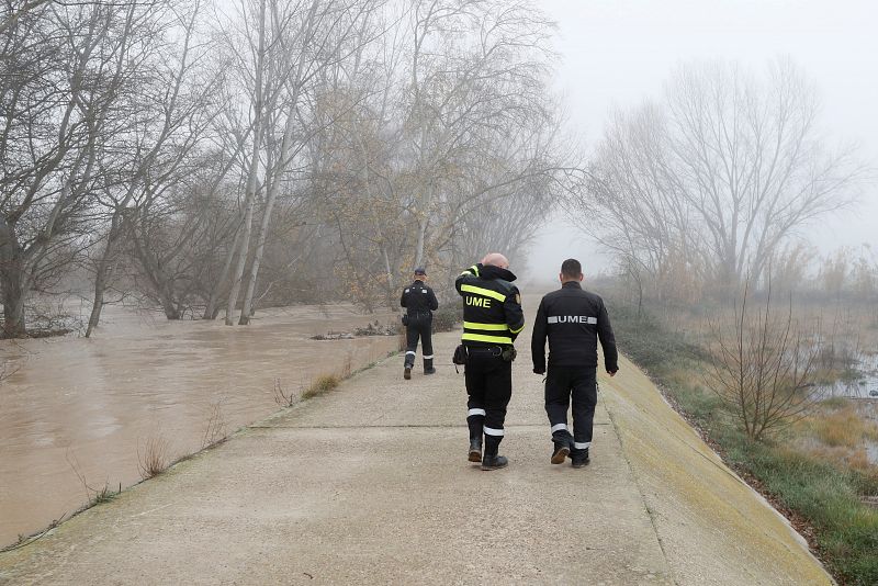 Inundaciones en Alcalá de Ebro, Zaragoza