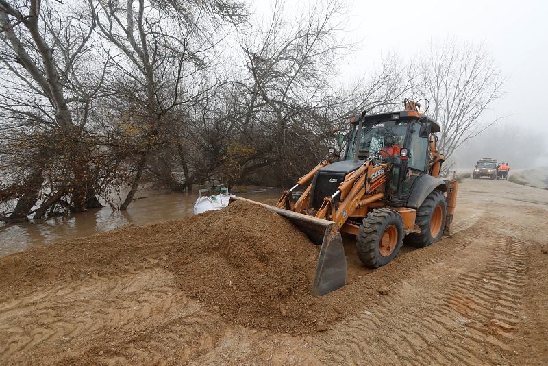 Inundaciones en Alcalá de Ebro, Zaragoza