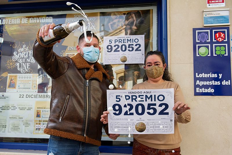 Celebración del quinto premio (92052) en Daimiel