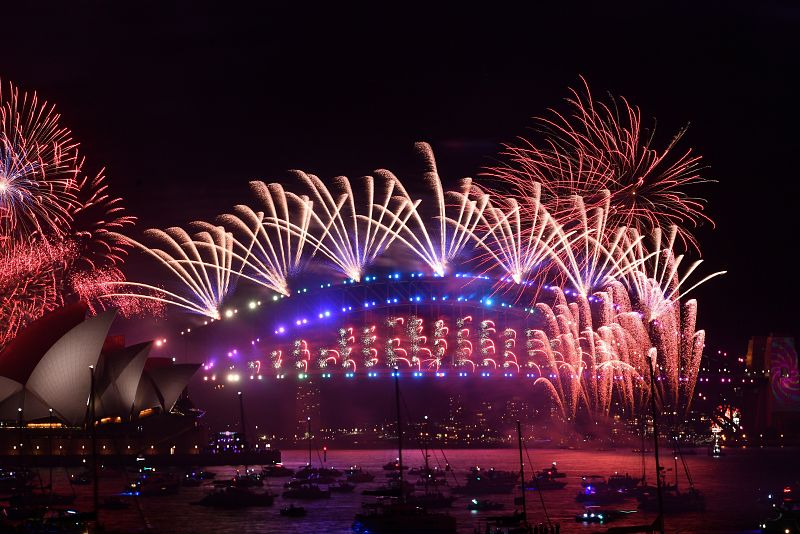 Celebraciones de Año Nuevo en Sydney, Australia