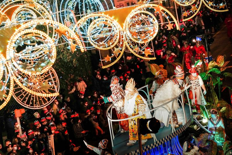 Cabalgata de los Reyes Magos en Barcelona