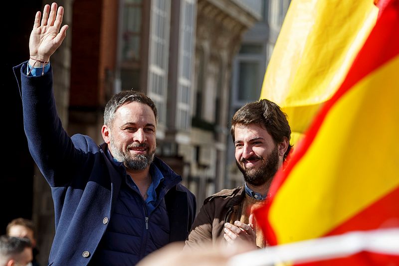 Acto electoral de Vox en Burgos