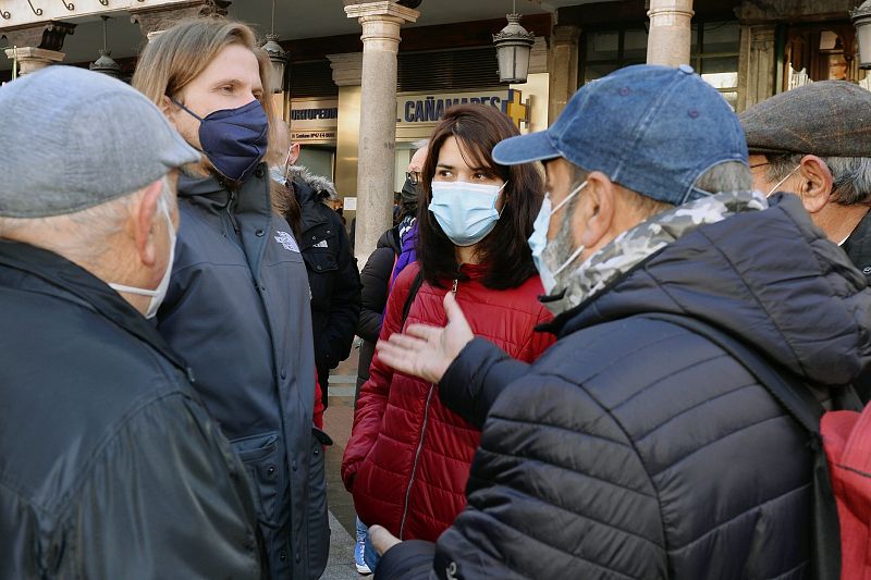 Campaña electoral de Unidas Podemos en Valladolid