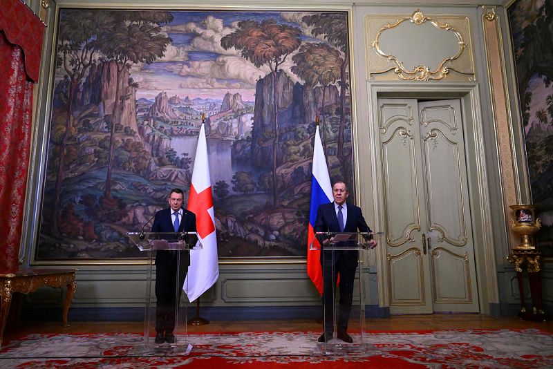El presidente de la Cruz Roja se reúne con Lavrov