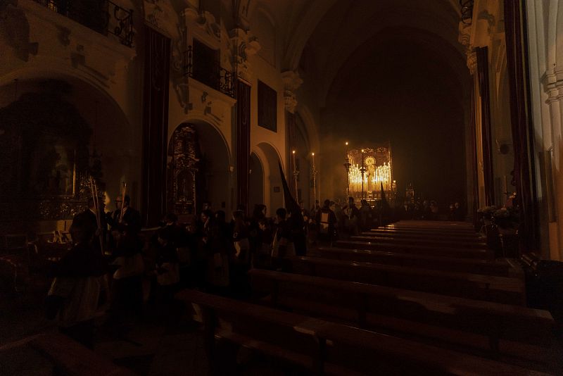 Procesión de la 'madrugá' en Córdoba