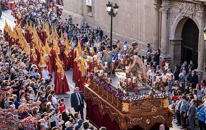 La Cofradía de La Flagelación de Jesús en Logroño