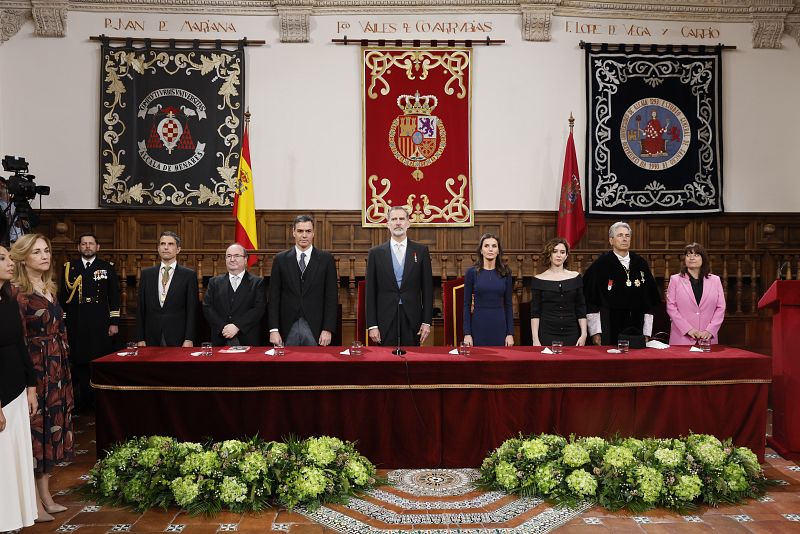 Los reyes presiden la entrega del Premio Cervantes