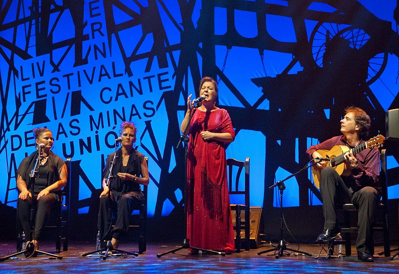 Repaso por su carrera en el Festival del Cante de las Minas 2014