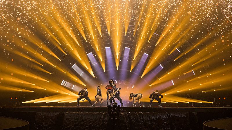 Segundo ensayo de Chanel en Eurovisión 2022