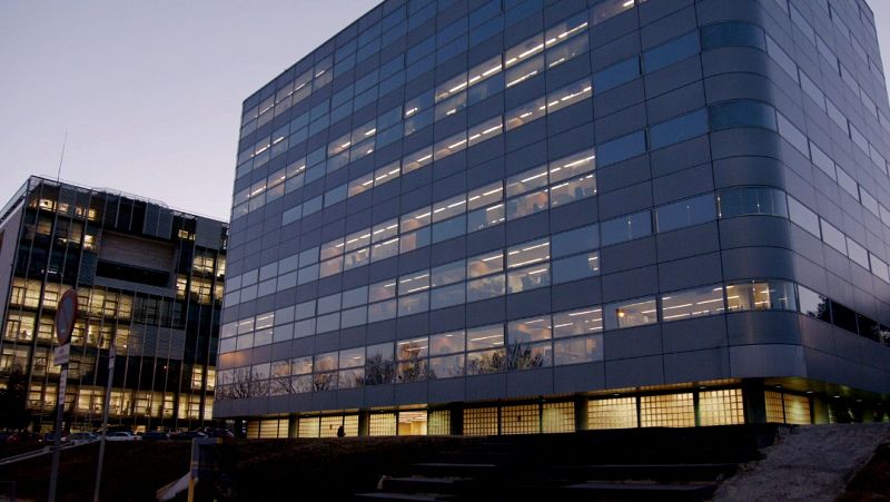 Las dependencias de la Comisaría General de Información (CGI), en Madrid, una de las instalaciones más seguras de España.