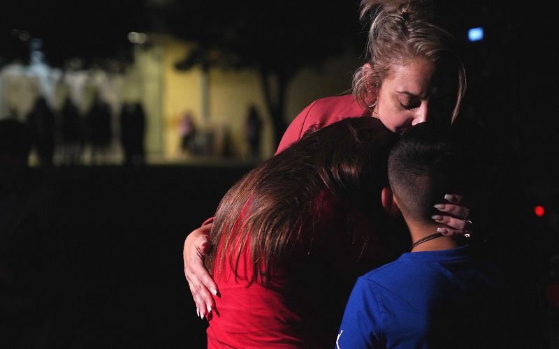 El tiroteo en una escuela de Texas, en imágenes