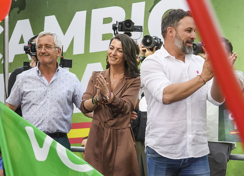 Cierre de campaña de Vox en Sevilla