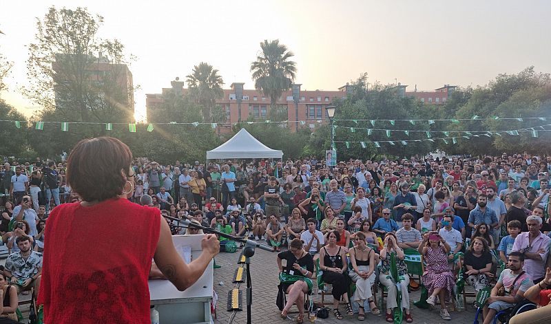 Cierre de campaña de Adelante Andalucía en Sevilla