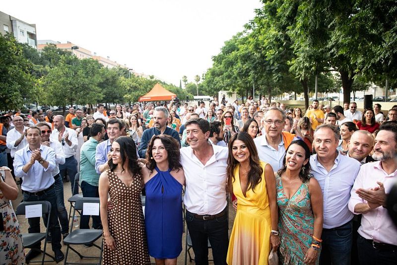 Cierre de campaña de Ciudadanos en Sevilla