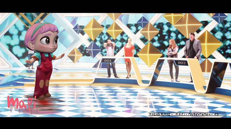 Mapi tuvo muchas versiones de sí misma: su vestuario en distintos colores