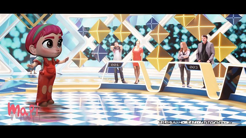 Mapi tuvo muchas versiones de sí misma: su vestuario en distintos colores