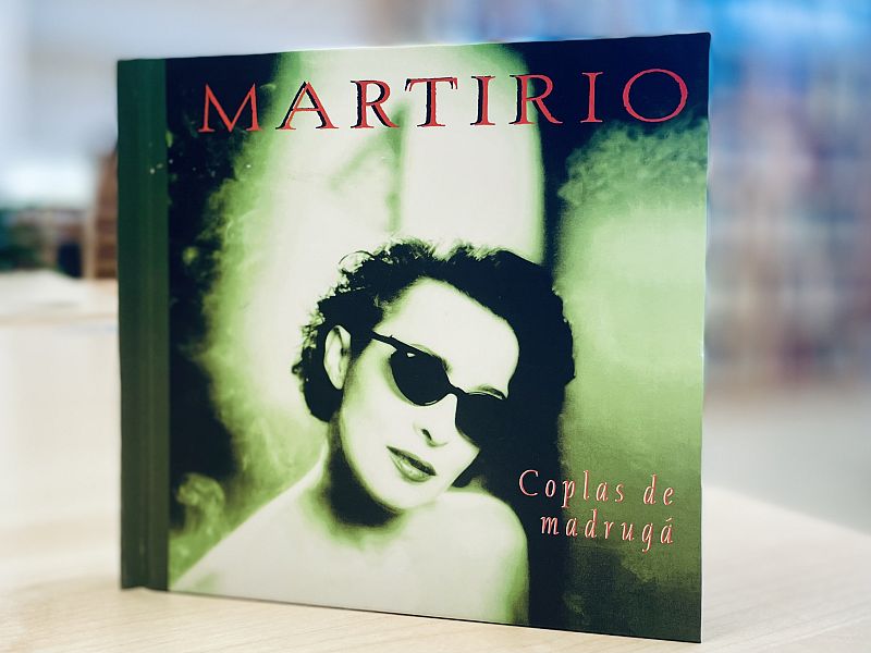Portada del discolibro 'Coplas de madrugá' de Martirio