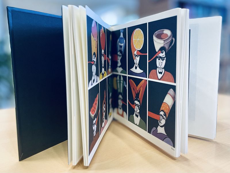 Interior del discolibro 'Coplas de madrugá' de Martirio