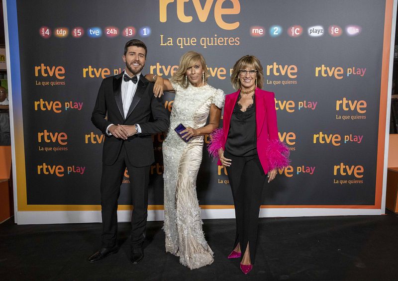 Rodrigo Vázquez, María Eizaguirre y Gemma Nierga