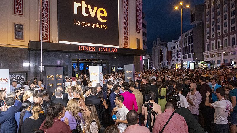 Los Cines Callao de Madrid acogieron la presentación de la temporada de RTVE