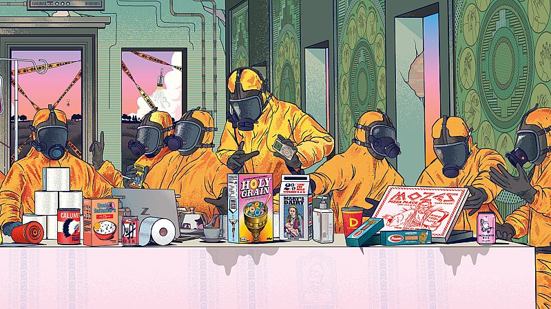 La última cena (MUSKETON, 2022) detalle