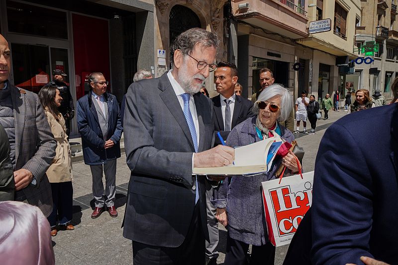 Rajoy visita Salamanca para apoyar al candidato local del PP