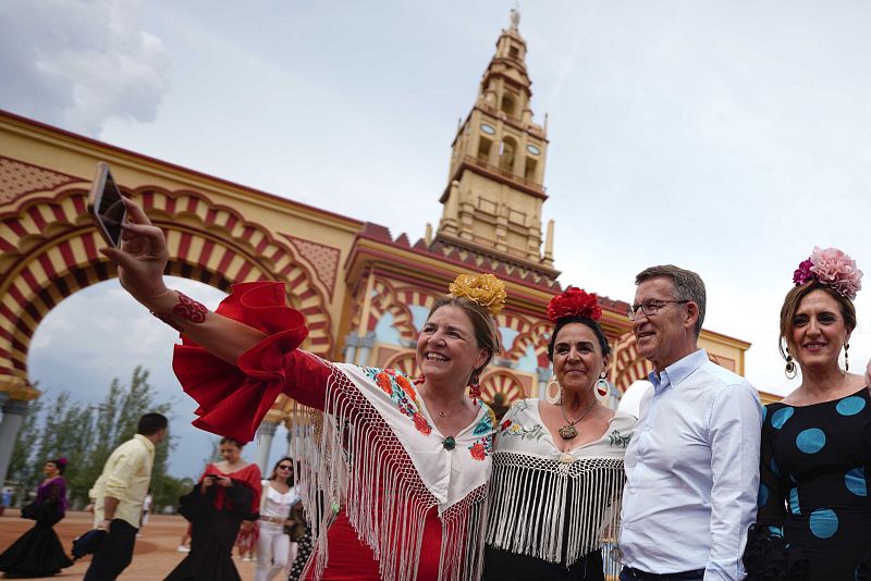 Feijóo visita la Feria de Córdoba