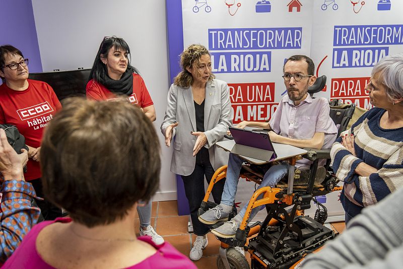 Echenique en Logroño