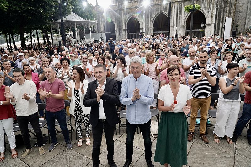 Acto de EH-Bildu en Bizkaia