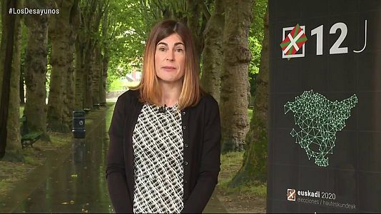 Los desayunos de TVE - Entrevistas electorales: Miren Gorrotxategi, Elkarrekin Podemos-IU y Maddalen Iriarte, EH Bildu