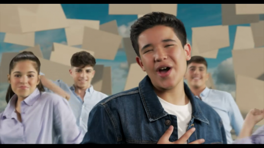 Teaser Eurovisión Junior 1 - Levi Díaz interpreta 'Reír' 