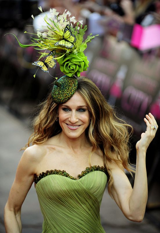 U.S. actress Sarah Jessica Parker arrives for the world premiere of ''Sex And The City: The Movie'' at Leicester Square in London