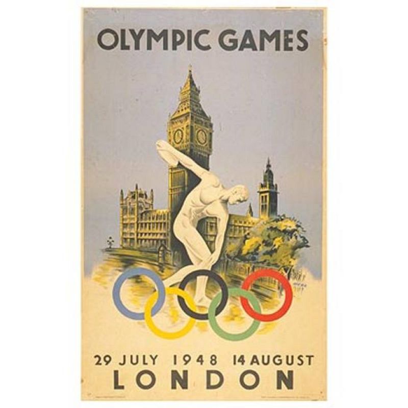Cartel de los Juegos de 1948