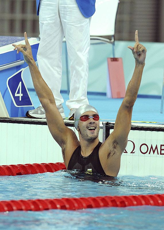 El nadador catalán Jesús Collado ha conseguido la medalla de oro en la final de los 400 libre categoría S9, con récord del mundo incluido, al parar el crono en 4:17.02.