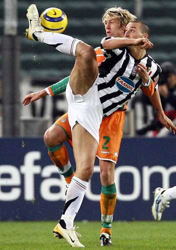 Del Ajax pasó a la Juventus para demostrar en Italia su poderío físico