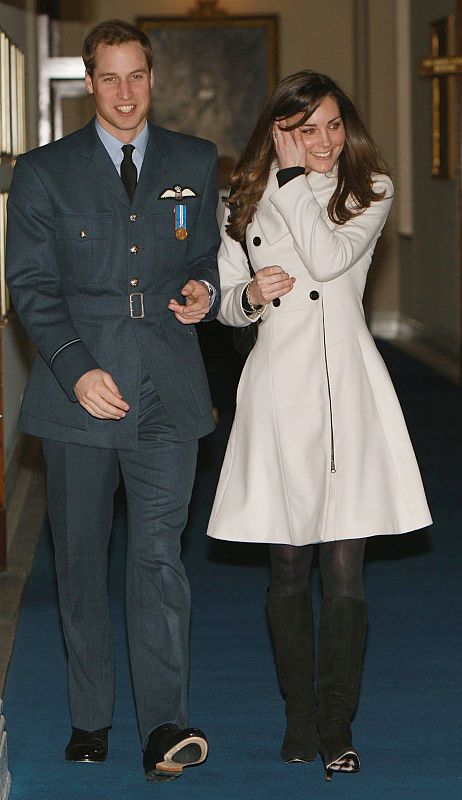 La pareja en una de sus últimas apariciones en el Palacio de Buckingham