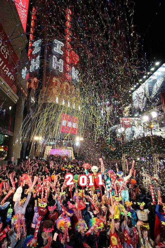 Hong Kong, una ciudad en fiesta por la llegada de 2011