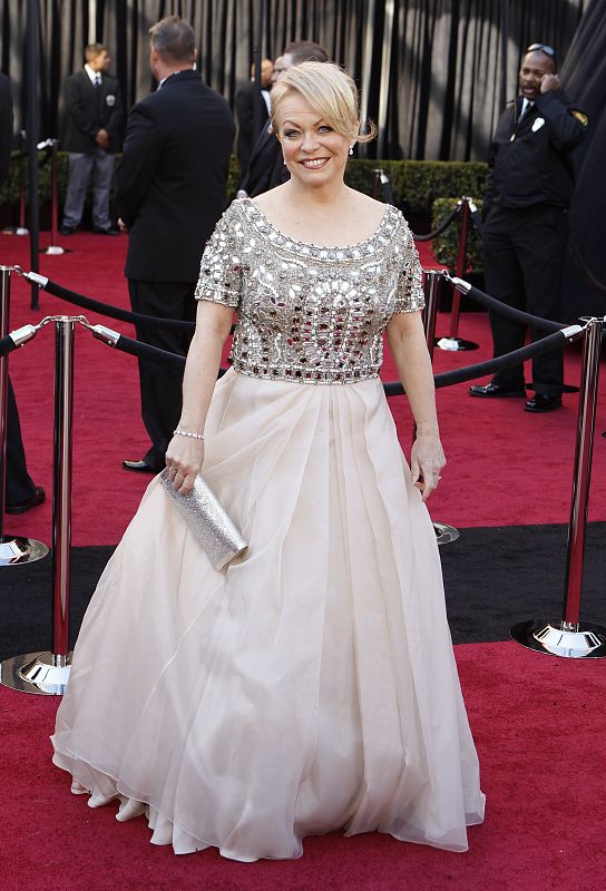 Australian actress Jacki Weaver arrives at the 83rd Academy Awards in Hollywood