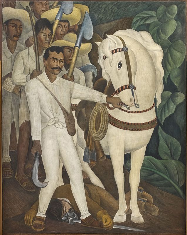 CINCO PROVOCADORES MURALES PORTÁTILES DEL MEXICANO DIEGO RIVERA EN EL MOMA