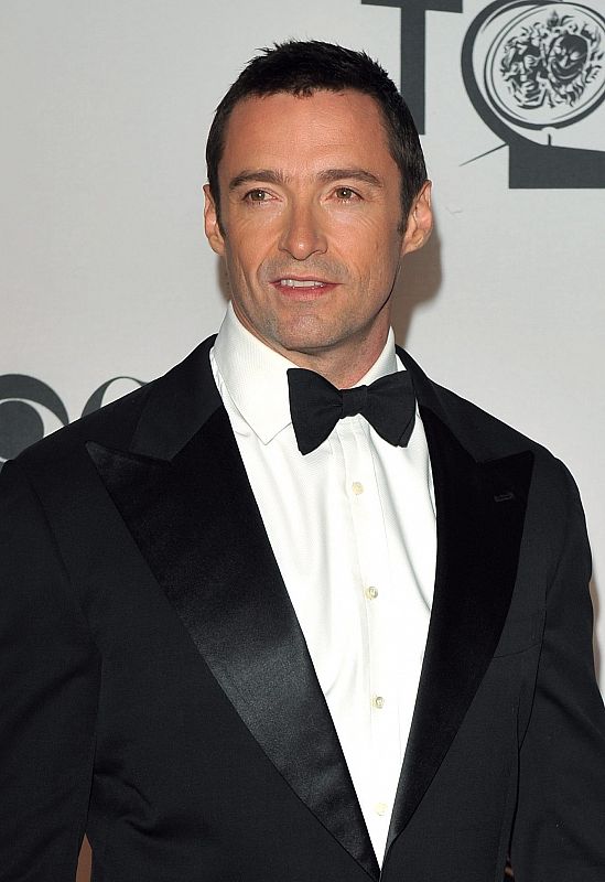 Hugh Jackman, a su llegada a los premios Tony.