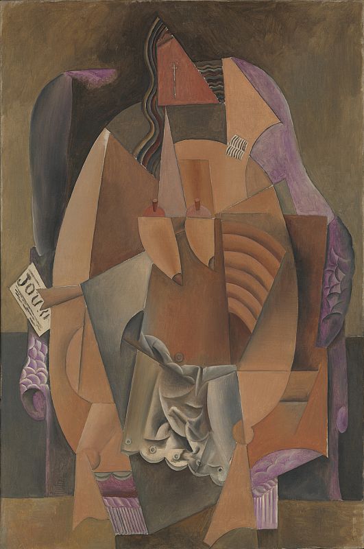 Pablo Picasso, "Mujer en camisa en un sillón" (1914)