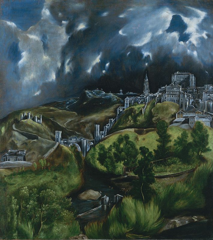 El Greco, "Vista de Toledo" (1606-1614)