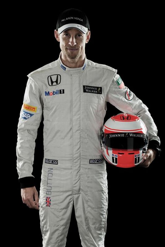 El británico Jenson Button será el compañero de Alonso en McLaren.