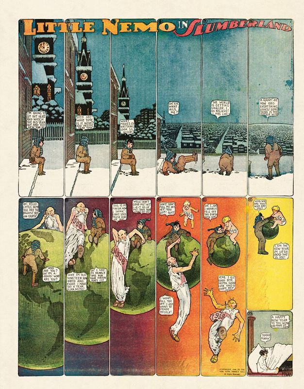 Página de 'The complete Little Nemo'