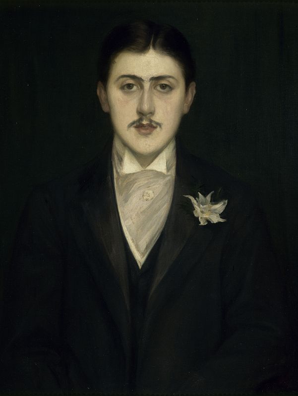 Jacques-Émile Blanche 'Retrato de Marcel Proust' (1892). París, Musée d'Orsay