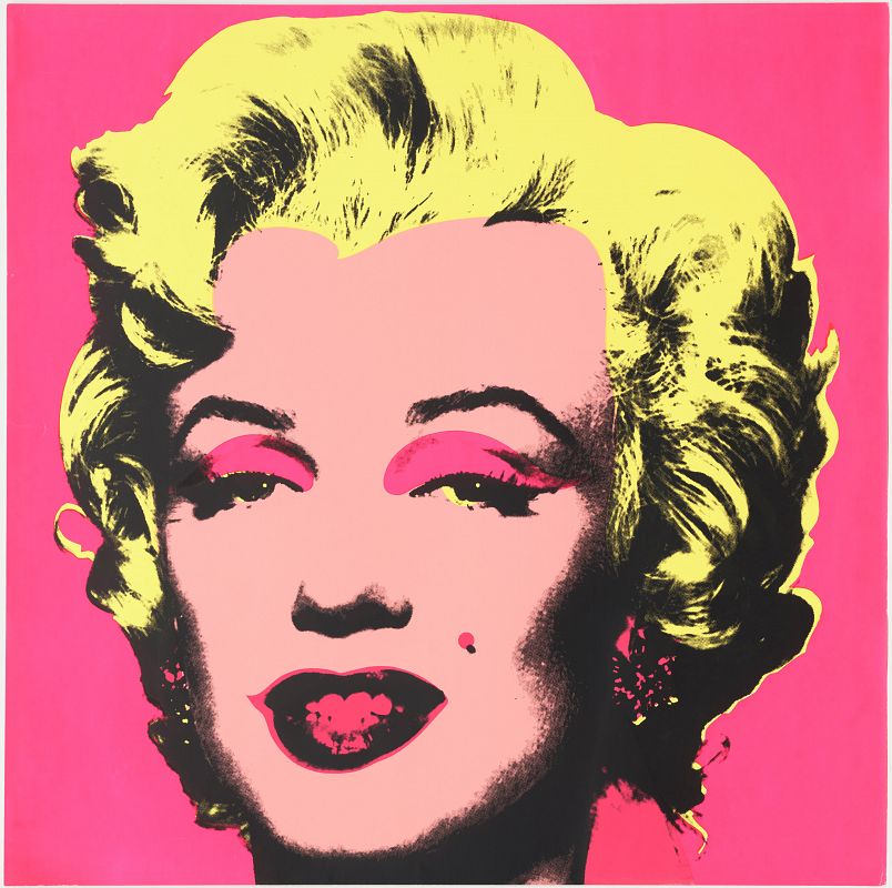 Sin título, "Marilyn", Andy Warhol (1967)
