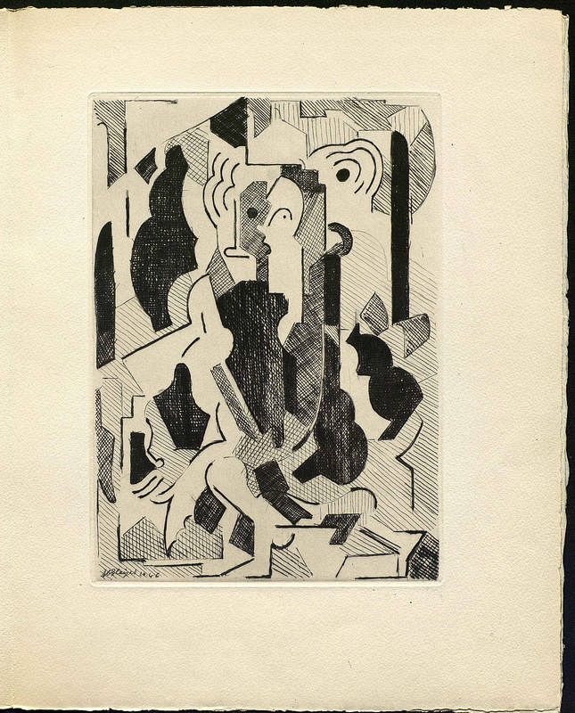 "Sin título", Albert Gleizes (1946) del libro 'Du Cubisme' /Fundación Juan March