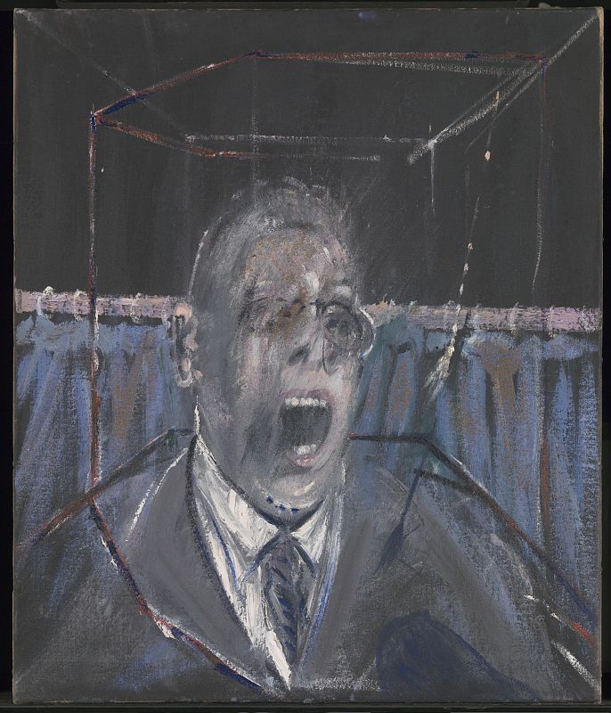 Imagen de la obra 'Study for a Portrait' (1952) de Francis Bacon