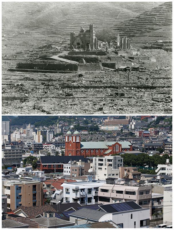 Catedral de Urakami en Nagasaki, 1945-2015