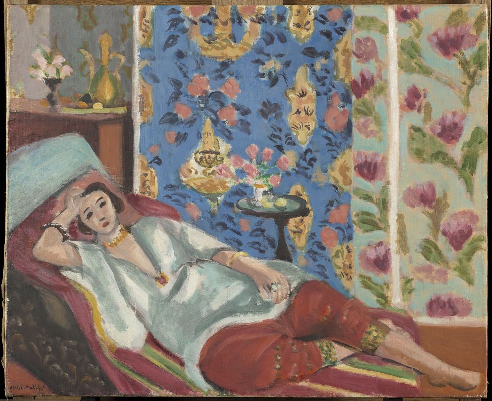 Henri MatisseOdalisque à la culotte rouge, 1914-15